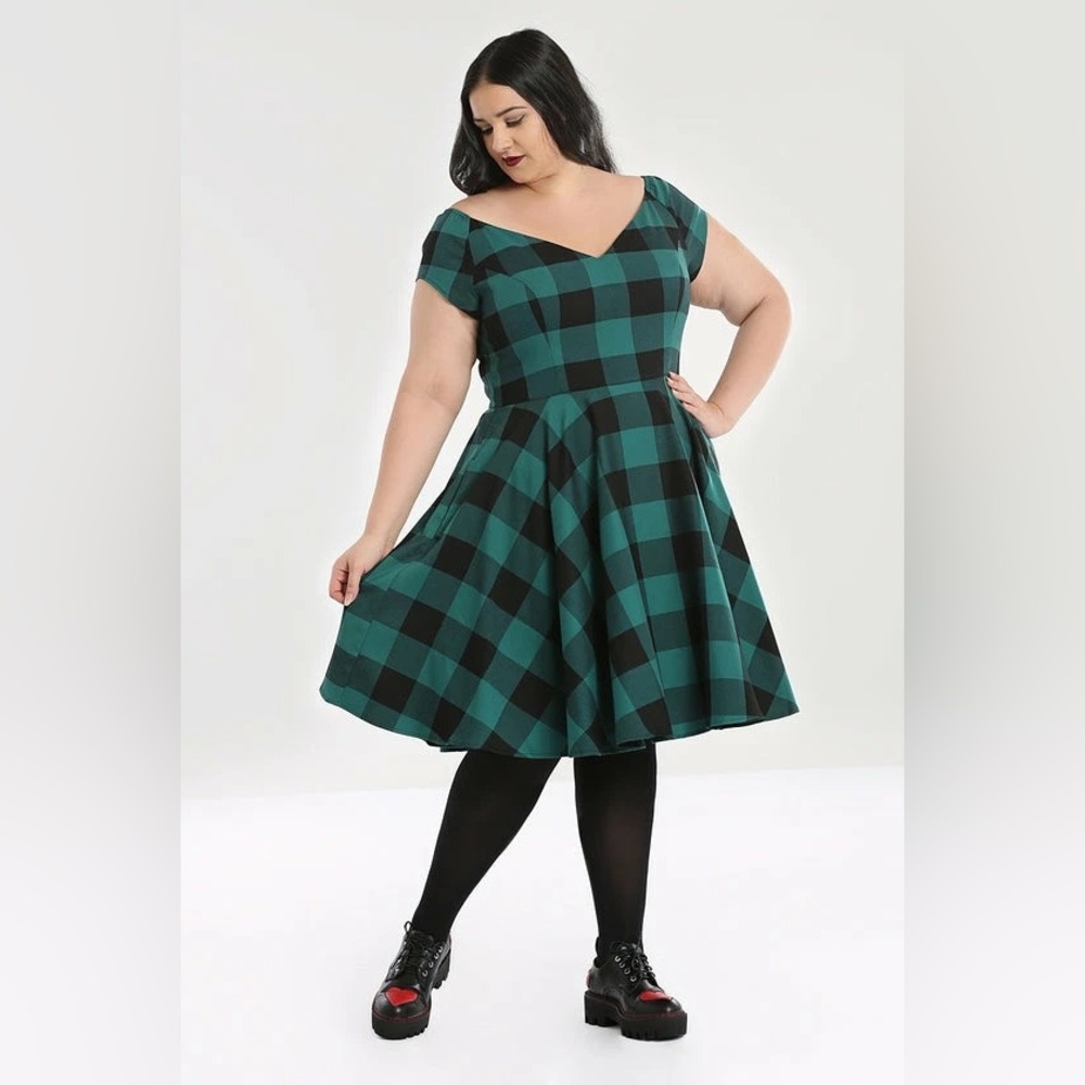 Hell Bunny Teen Spirit Mid Dress